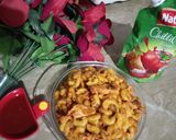 A picture of step 6 of Red & Hot sauce pasta.