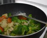 Honey Garlic Chicken Broccoli /Ayam Broccoli masak Madu&Bawang putih langkah memasak 6 foto