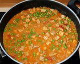 Zöldborsós sertésragu recept fázis 4 fotója
