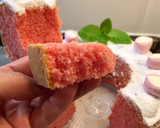 Foto del paso 17 de la receta: Bizcocho rosa con nubes dulces