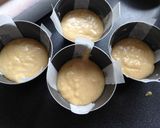 A picture of step 6 of White Chocolate Sponge Puddings.