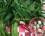 Foto langkah ke 1 dari resep Kangkung cah telur puyuh.