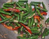 Foto langkah ke 3 dari resep Tumis Pucuk Daun Labu Campur.