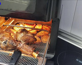 Foto del paso 6 de la receta: Jarrete de cordero con verduras y patatas en freidora de aire caliente