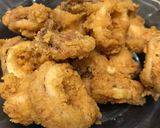 Gambar langkah 5 resipi Sotong Goreng Tepung Kekal Rangup.