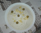 Foto del paso 3 de la receta: Ensaladilla individual con aceitunas rellenas de anchoa
