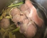 Hình bước làm 1 của món Chân giò luộc