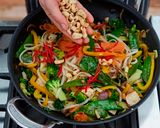 A picture of step 35 of Veggie Noodle Stir-Fry.