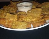 A picture of step 5 of Spice crackers.