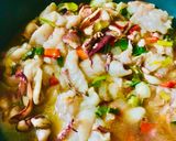 Foto del paso 4 de la receta: CHUPIN DE CALAMARES Y ABADEJO DE LA @tataKIKI 🦑🐟🦑🐠🦑