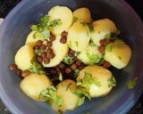 A picture of step 1 of Puchka paani puri.