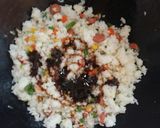 Foto langkah ke 5 dari resep Nasi Goreng Pelangi (Tanpa Kecap, Garam & MSG).