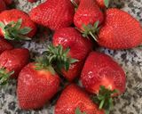 Une image de l'étape 1 de Jus de 🍓 fraises citron 🍋 menthe fraîche 🍃.