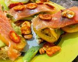 Une image de l'étape 5 de Salmon avocado toast.