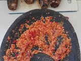 Pecak Bakar Terong Ungu