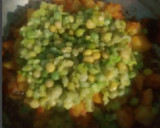 உருளைக்கிழங்கு பட்டாணி மசாலா வறுவல் ரெசிபி ஸ்டேப் 4 புகைப்படம்