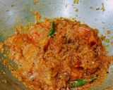A picture of step 2 of Prawn Potato Masala Curry.