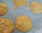 Foto del paso 3 de la receta: Cookies gigantes de calabaza frambuesa y chocolate