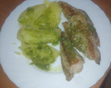 Foto del paso 3 de la receta: Atún a la plancha con papas y mojo de perejil