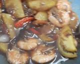 Foto langkah ke 2 dari resep Udang Kentang saus Lada Hitam.