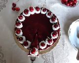 Foto del passaggio 8 della ricetta Cheesecake Foresta Nera 🍒🍒 🍫 🍫