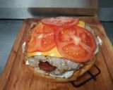 Chicago Bulls Burger recept fázis 4 fotója