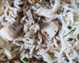 Gambar langkah 7 resipi Nasi Goreng Bawang Putih.