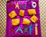 A picture of step 5 of Mango 🥭 barfi.