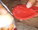 A picture of step 4 of Surprise bite (Maida/dry fruits).