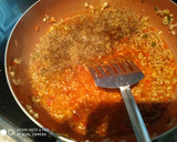 Foto del paso 5 de la receta: Pimientos rellenos de carne y arroz con queso rallado