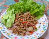 รูปขั้นตอนการทำที่ 1 ของ ลาบหมูสับ (คีโต)