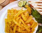 A picture of step 5 of French Fries.