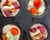 A picture of step 1 of Healthy Focaccia Bread with Various Toppings.