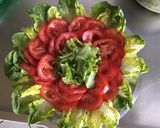 Une image de l'étape 3 de Salade d été aux tomates.
