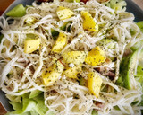Foto del paso 2 de la receta: Ensalada de fideos udon con mango y aguacate