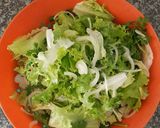 Hình bước làm 9 của món Salade gà quay