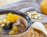 【老菜脯雪梨蓮子排骨湯】秋分節氣燉湯，清甜暖胃的食譜步驟3照片