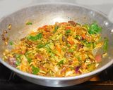 A picture of step 6 of Colorful Cajun rice.