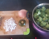 Foto del paso 1 de la receta: Arroz meloso con brócoli
