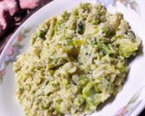 Foto del paso 4 de la receta: Risotto de zapallito y brócoli, con arroz integral