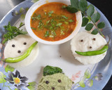 A picture of step 6 of Idli Sambhar.