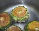 Foto del paso 1 de la receta: Alcachofas con Roquefort