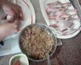 صورة لخطوة 3 من وصفة الحمام المحشي بالرز