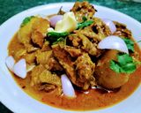 আলু দিয়ে দেশি মুরগির ঝোল (aloo diye deshi murgir jhol recipe in Bengali) রেসিপি ধাপ - 6 ছবি