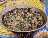 Une image de l'étape 16 de Gratin de blettes et courgette au porc et parmesan.