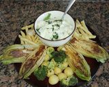 Foto del paso 4 de la receta: Endivias a la plancha, con salsa de yogur y manzanas 🍎 🍏🍎🍏🍶