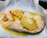 A picture of step 3 of Baked Lemon Butter Salmon with Roasted Zucchini (Oven Version).