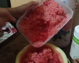 Foto langkah ke 3 dari resep Bingsu Semangka.