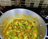 पनीर शिमला मिर्च की सब्जी (paneer shimla mirch ki sabzi recipe in Hindi) रेसिपी चरण 4 फोटो