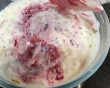 A picture of step 4 of STRAWBERRY SABUDANA KHEER /STRAWBERRY SAGO PEARLS PUDDING.